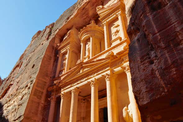 Excursión a Petra en avión