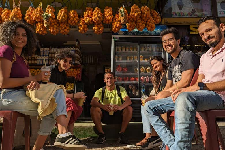 Comenzaremos el tour tomando un rico zumo