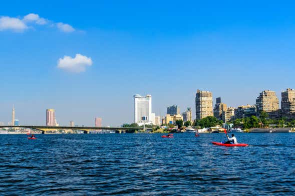 Tour en kayak por el río Nilo