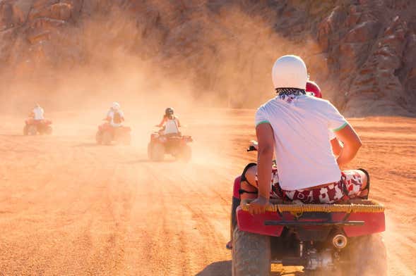 Tour en quad por el desierto del Sinaí